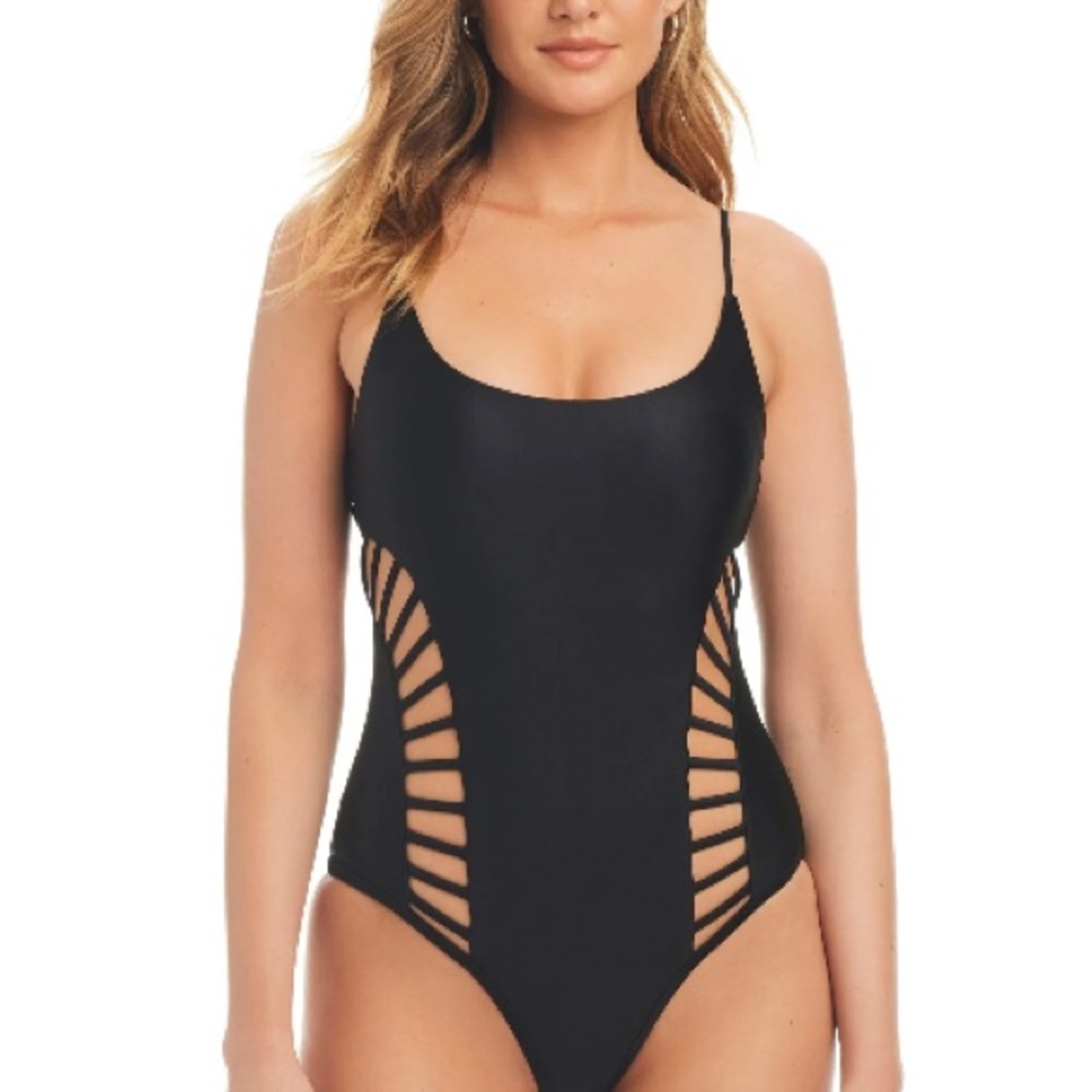 Red Carter Cutout one piece swimsuit size XS